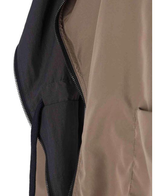 Kimonorain Black Reversible Waterproof Jacket
