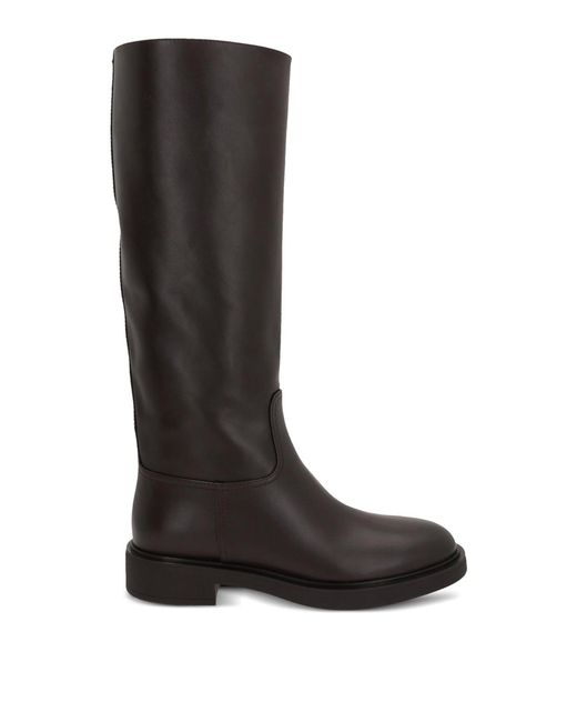 Gianvito Rossi Black 50Mm Moka Boots