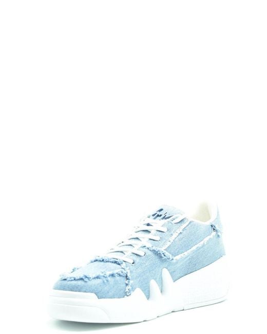 Giuseppe Zanotti Blue Sneakers for men
