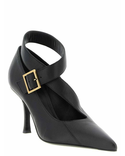 Khaite Black Sloan Pumps