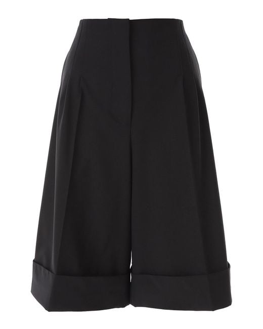 MSGM Black Short Trouser