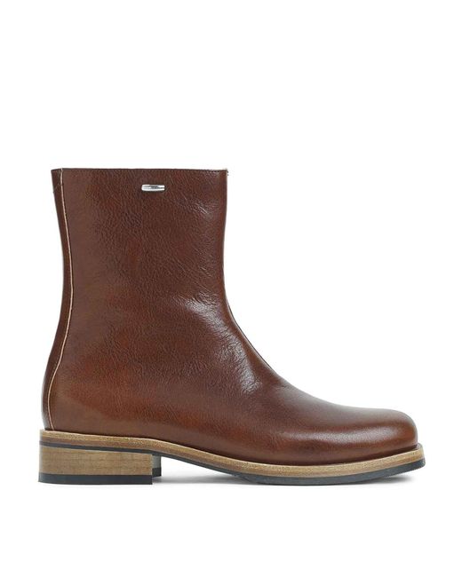 Our Legacy Brown Camion Boots for men