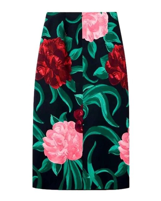 LaDoubleJ Green Pencil Skirt