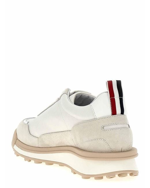 Thom Browne Natural Alumni Trainer Sneakers for men