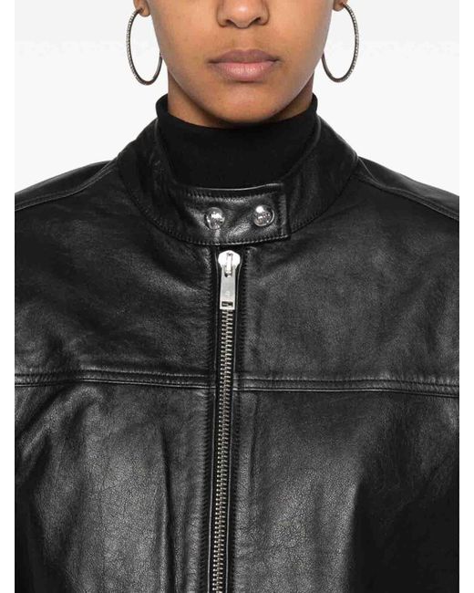 Anine Bing Black Leather Jacket