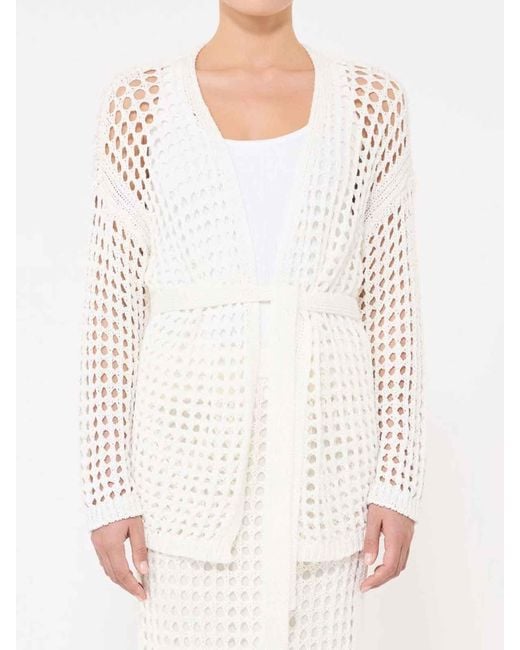 Max Mara White Sweater
