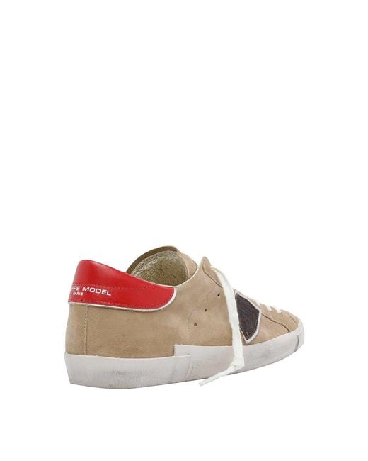 Philippe Model Brown Prsx Sneakers for men