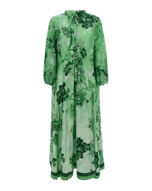 F.R.S For Restless Sleepers Green Eione Dress