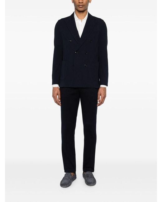 Circolo 1901 Blue Blazer Doppiopetto for men