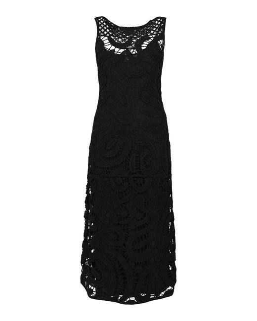 Pinko Black Bufera Dress