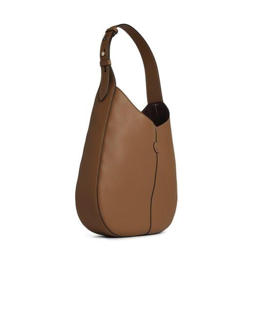 Tod's Brown Hobo Leather Bag