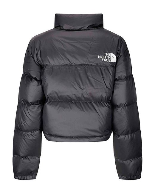 The North Face Black W Nuptse Short Jacket