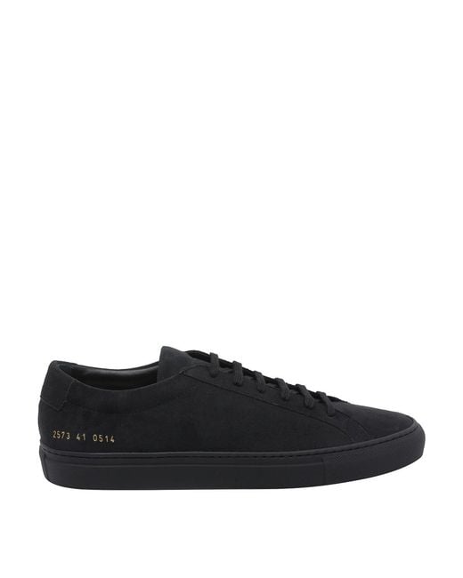 Common Projects Black Achilles Sneakers for men