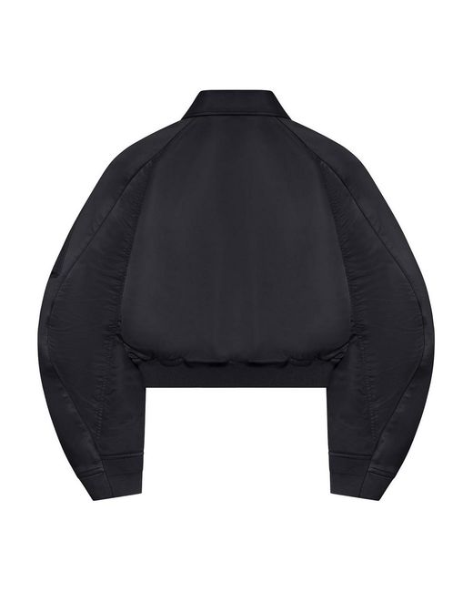 Sacai Blue Cotton Chino X Nylon Twill Blouson