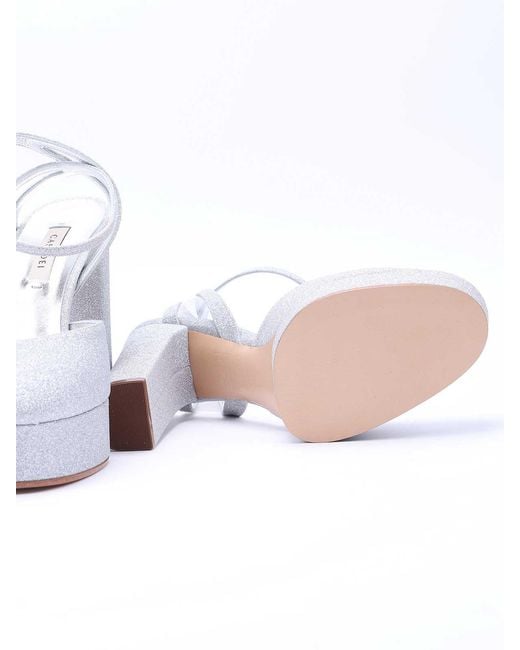 Casadei White Sandals
