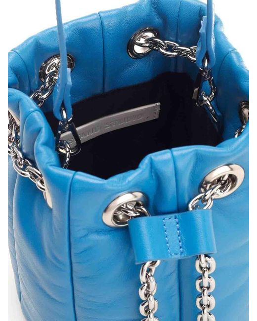 Borsa A Secco Azzurro di Stand Studio in Blue