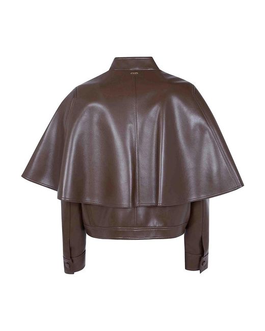 Twinset Brown Bomber Jacket