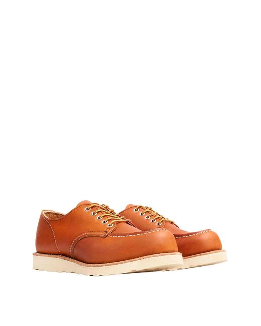 Red Wing Orange Moc Oxford Lace-up for men
