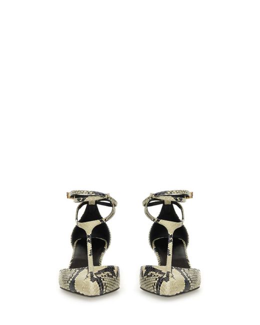 Khaite Metallic Pump Mia