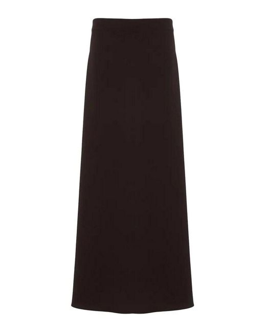 P.A.R.O.S.H. Black Midi Skirts