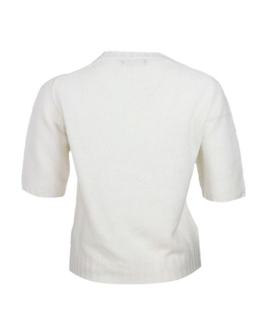 Fabiana Filippi White Sweaters