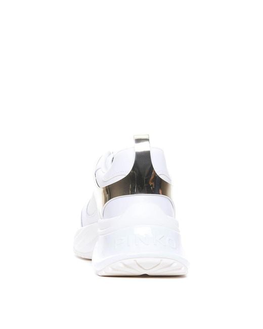 Pinko White Ariel 02 Sneakers
