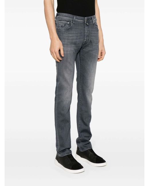 Jacob Cohen Blue Slim Jeans for men
