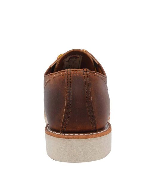 Red Wing Brown Shoes Lace Up Shoes for men