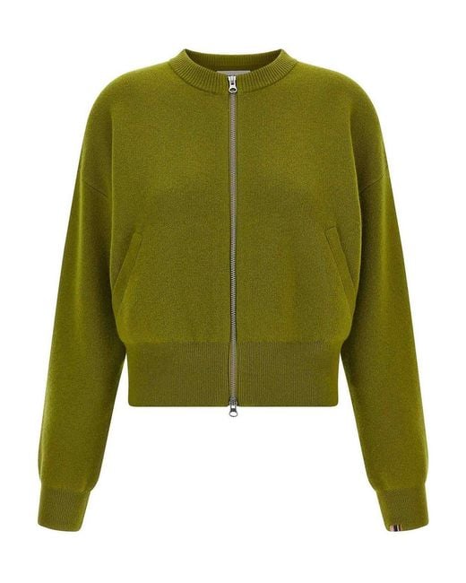Extreme Cashmere Green N478 Xtra Fun Cardigan