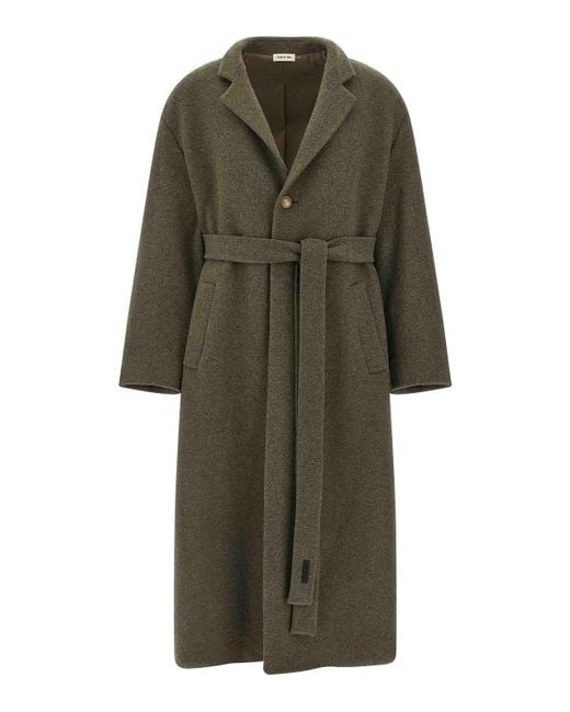 Fear Of God Green Relaxed Coat for men