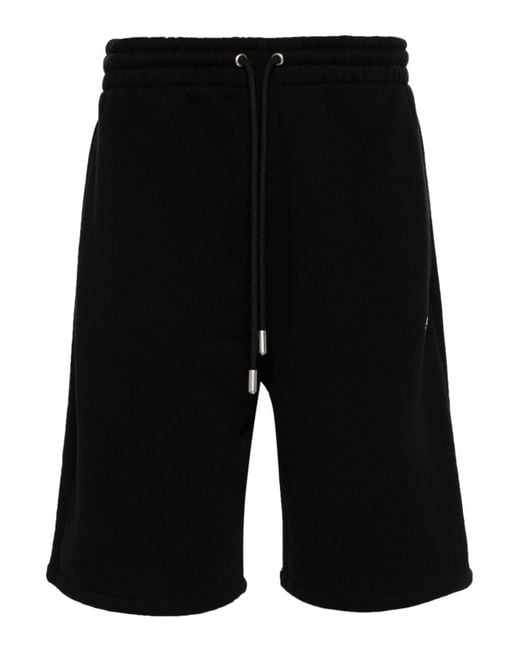 Off-White c/o Virgil Abloh Black Off- Bandana Arrow Skate Track Shorts for men