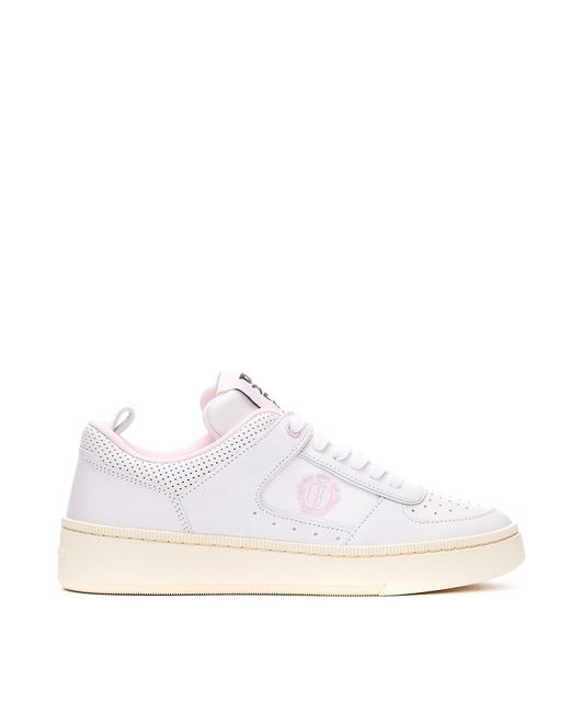 Bally White Riweira Sneakers