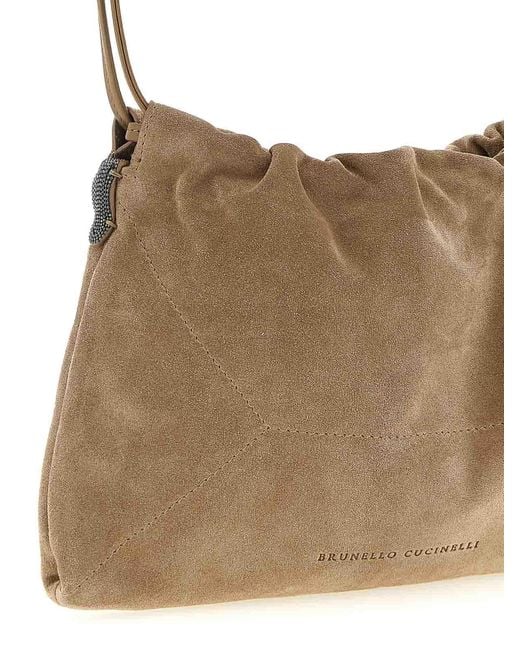 Brunello Cucinelli White Bc Duo Pouch