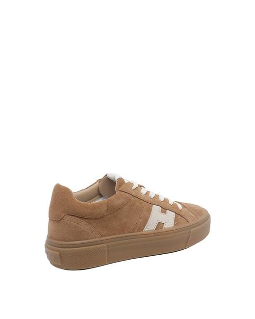 Hogan Brown H705 Sneakers