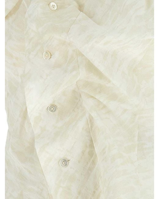 Vivienne Westwood White 'Drunken' Shirt