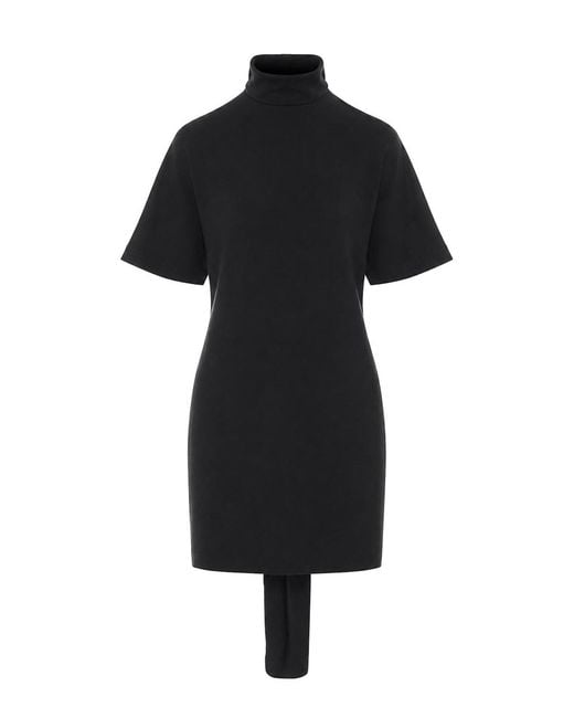 Alaïa Black Asymmetric Dress