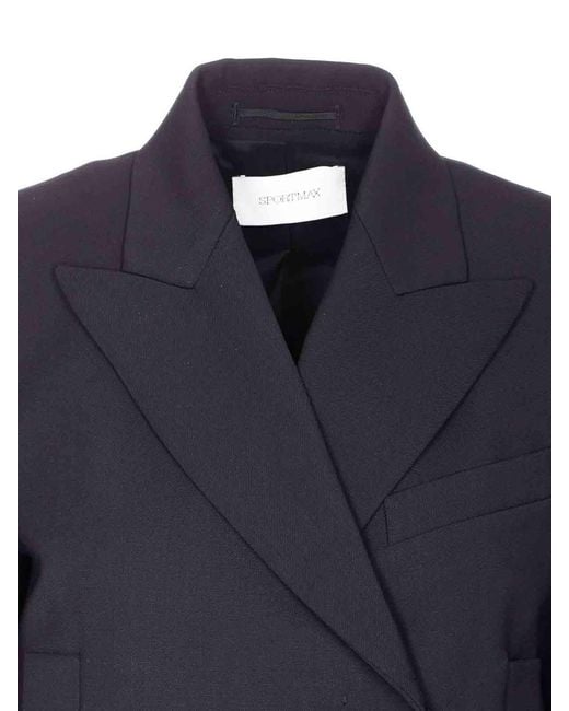 Sportmax Blue Esule Jacket