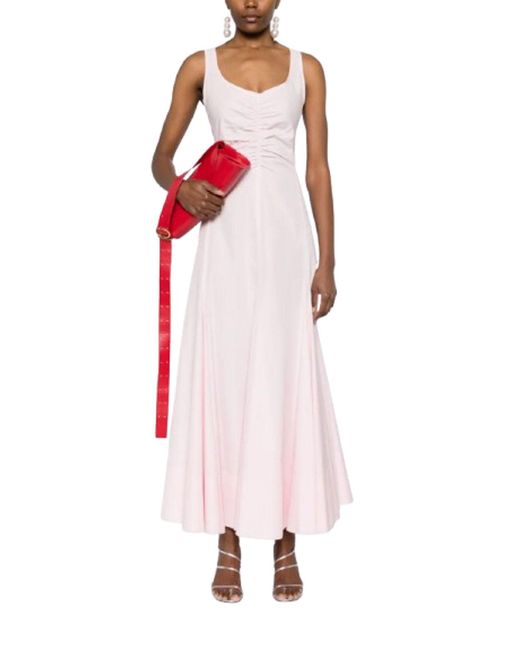 Sportmax Pink Cotton Dress