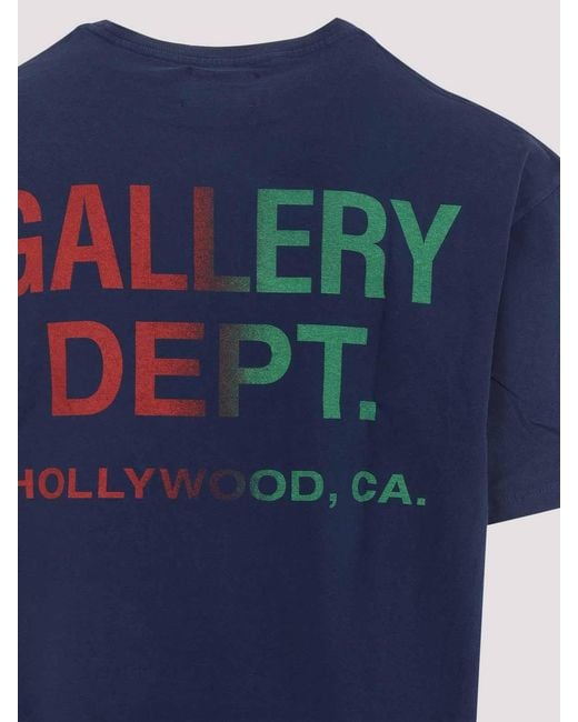 GALLERY DEPT. Blue Boardwalk Tee for men