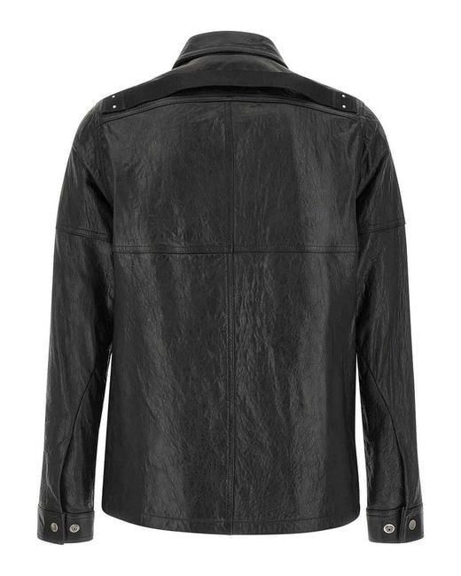 Rick Owens Black Brad Jacket for men