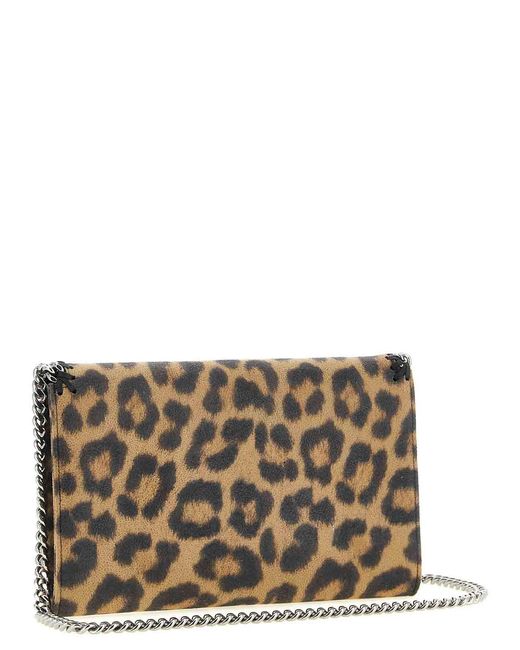 Stella McCartney Metallic Falabella' Clutch