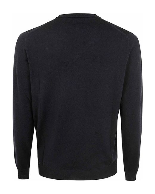 Zanone Blue V-Neck Slim Fit for men