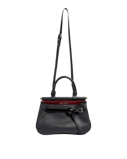 Antonio Marras Black Small Tanit Bag