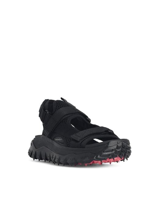 Moncler Blue Trailgrip Vela Polyamide Sandals