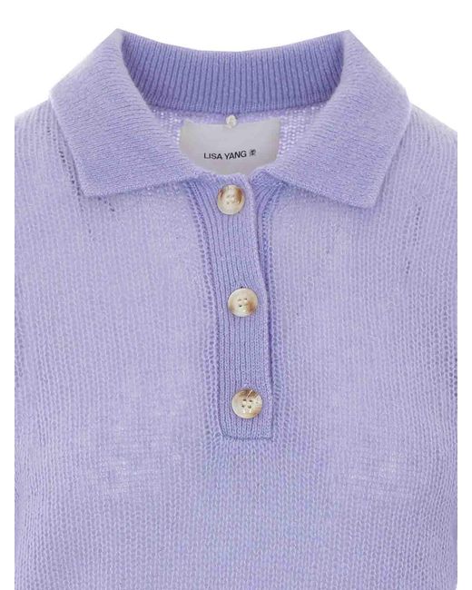 Lisa Yang Purple Masy Polo