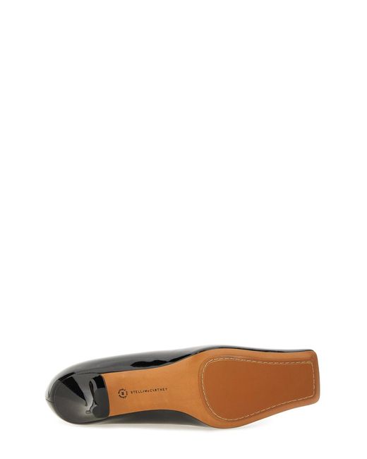 Stella McCartney Black Square Toe Shoe