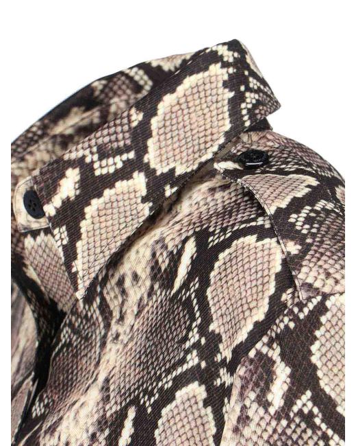Duran Lantink Multicolor Python Print Shirt