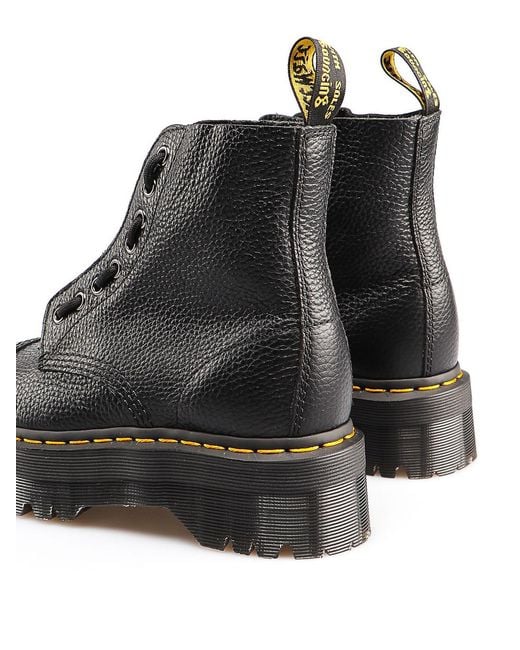 Dr. Martens Black Sinclair Platform Ankle Boots