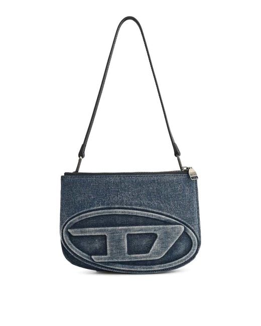 DIESEL Blue 1Dr Twin Denim Bag