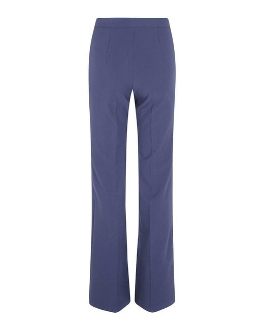 Elisabetta Franchi Blue Classic Trousers